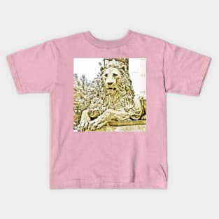 The Wise Lion Kids T-Shirt